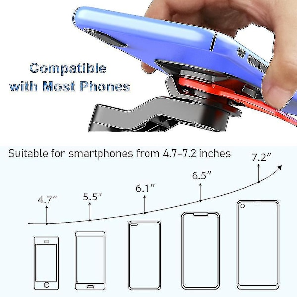 Quad-lock Out Front Sykkel Sykkel Twist Mountain Cradle Telefonholder enhetssett