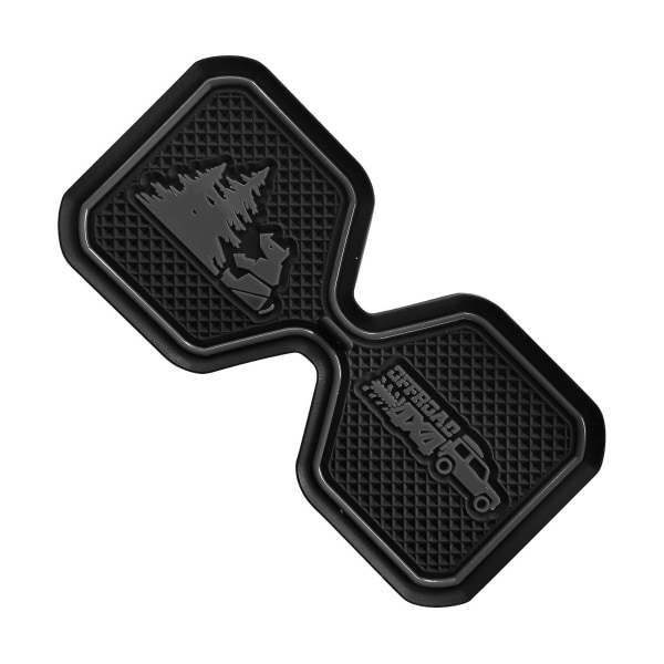 Noctilucent Car Cup Coaster Slot Pad för nya Suzuki Jimny Jb64/jb74 2019 2022 Anti Slip Mat Fickmatta Invändig kopphållare Pad| | Gray