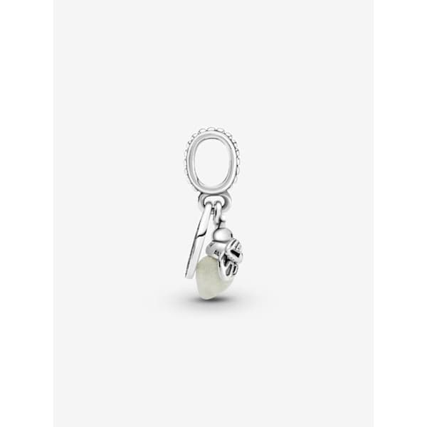 Pandora - Självlysande Hängberlock med Eldfluga - Sterlingsilver