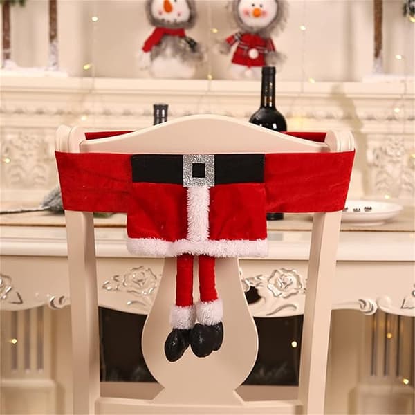 Stolskjerf Xmas Stolskjerf Swags Sløyfer Unik Søt Stil A