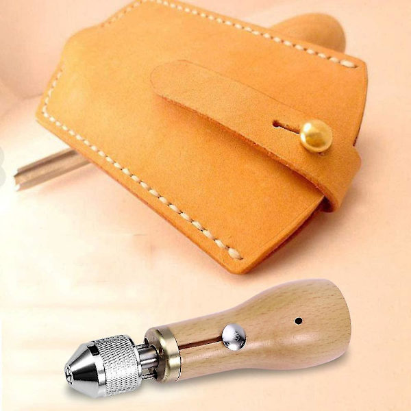 Speedy Stitcher Sysyl Kit 6/7 st Set Läder Hand Stitcher Tråd Nålar Kit Niuniu Brown