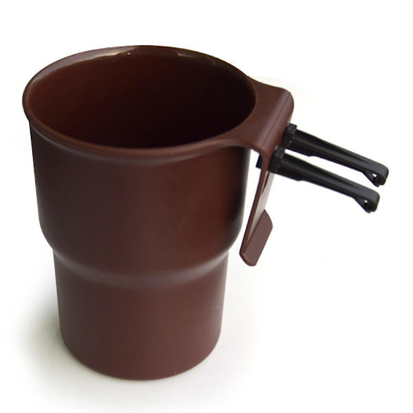 Auton vesimukin pidike tuolin selkänojan kupinpidike Pp CAN roskakori 12 * 9,5 cm 63g ilmanpoisto juomapidike Auto| | brown
