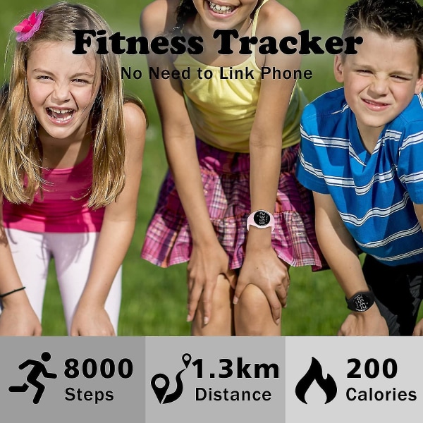 Watch, Watch Digital Sport Fitness Tracker, Med Alarm/kronograf/vattentät För Pojke Flicka Present 5-18 år (svart)