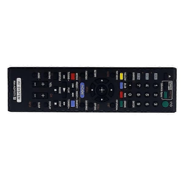 Fjärrkontroll RM-ADP070 Ersätter kompatibel med Sony AV-system hemmabiosystem HBD-E280 BDV-E980W HBD-E580 HBDE280 BDVE980W