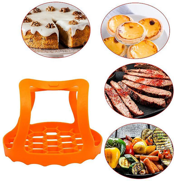 Tryckkokarslinga, bakformssele i silikon kompatibel med 6 Qt / 8qt, multifunktionsspisar AC