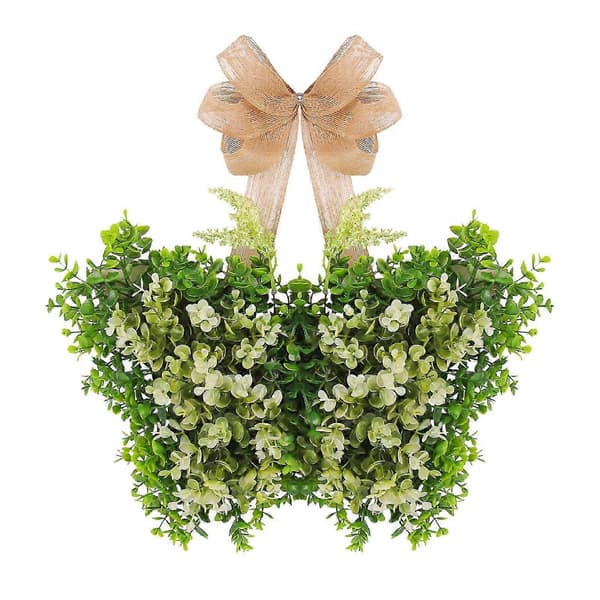 Håndlavet simuleringsblomst sommerfuglophæng til haven