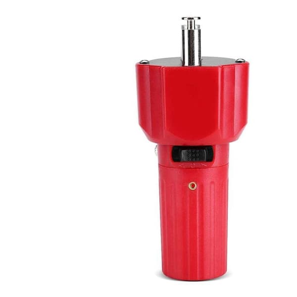 Roterende Motor BBQ Grill Tilbehør med Solid Konstruktion, med USB-kabel MUMU Red