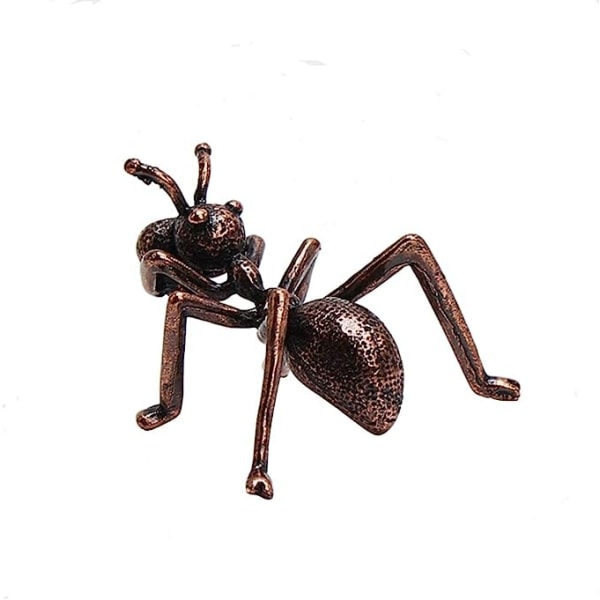 Kobber håndlaget maur statue røkelse holder brenner ornamenter Meditasjon rolig