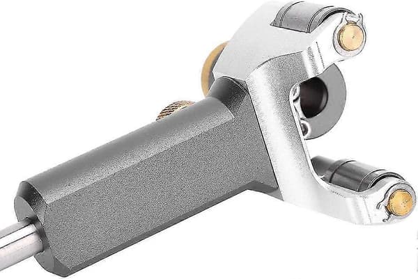 Lineær buet plotter, treplotterhjulmarkør trebearbeidingsverktøysett, justerbar presisjon lineær buet glidende merkeskraper