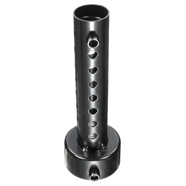 2x Universal Motorcykel Udstødningsrør Lyddæmper Db Killer Silencer 48mm Sort