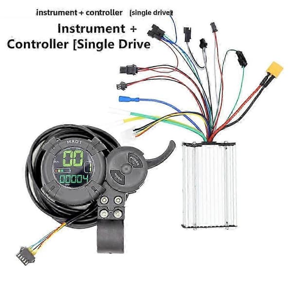 Universal Controller til Elektriske Løbehjul 48V-60V 25A 6-Kanals LCD Display Accelerator Løbehjul Motor Controller