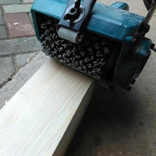 Nylonbørstehjul til Makita 9741 Sliber, Abrasiv Slibning & Træpolering, Rustfjernelse js