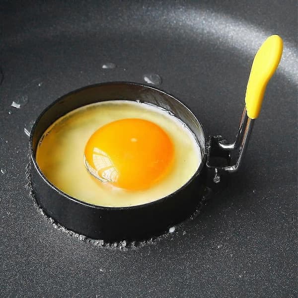 Egg Ring Rustfritt Stål Kjærlighet Blomsterform Non-stick Kjøkken Omelett Formingsform
