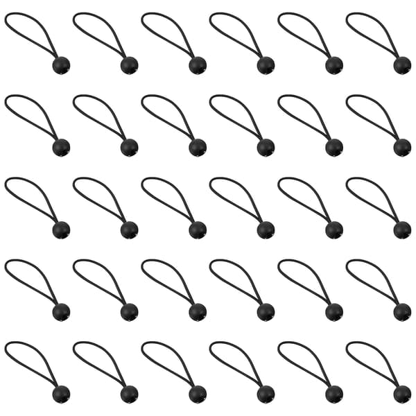 1 Set Utomhus Vandring Camping Tålig Bungee Rem Fäst Elastisk Snodd Bungee Snoddar Boll Bungee Snoddar