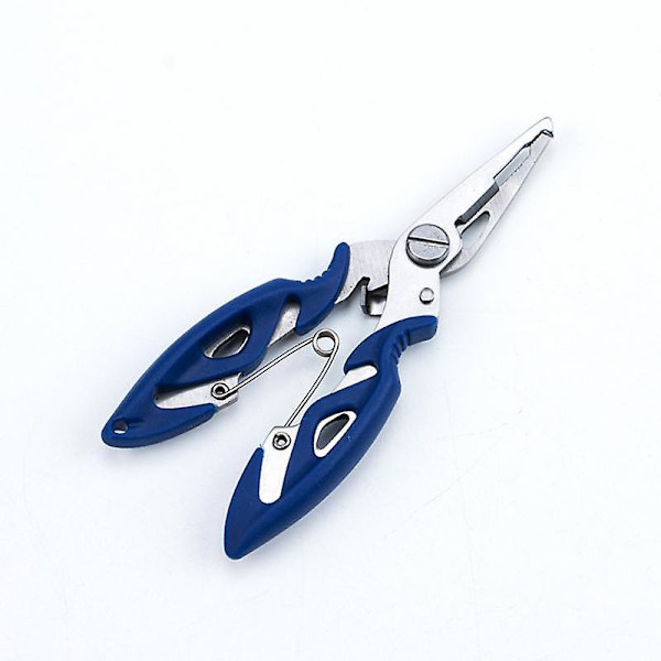 Fisketangsaks Ny multifunktionsfiskeværktøj Tilbehør Line Lure Cutter B3  Blue Plier