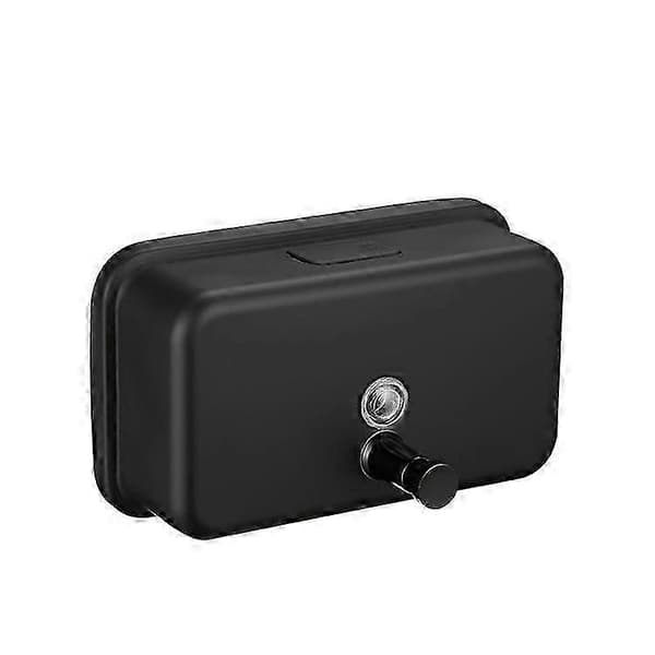 1200 ml sæbedispenser vægmonteret håndsæbedispenser i rustfrit stål Black