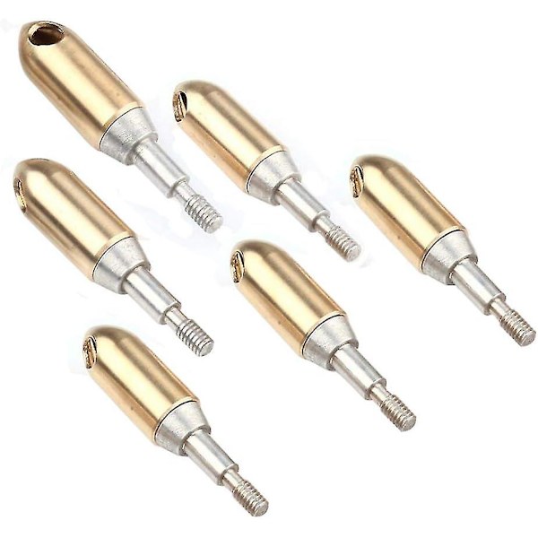 Whistling Broadhead Point Pilhoder F Skru inn tips Points Tips Kobberpilspisser For bueskyting Bue Målskyting Øver-yvan