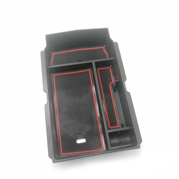 Til 6. 2023 Armlæn Opbevaringsboks Indvendig bakke Abs Central Center Console Telefonholder Container Ac