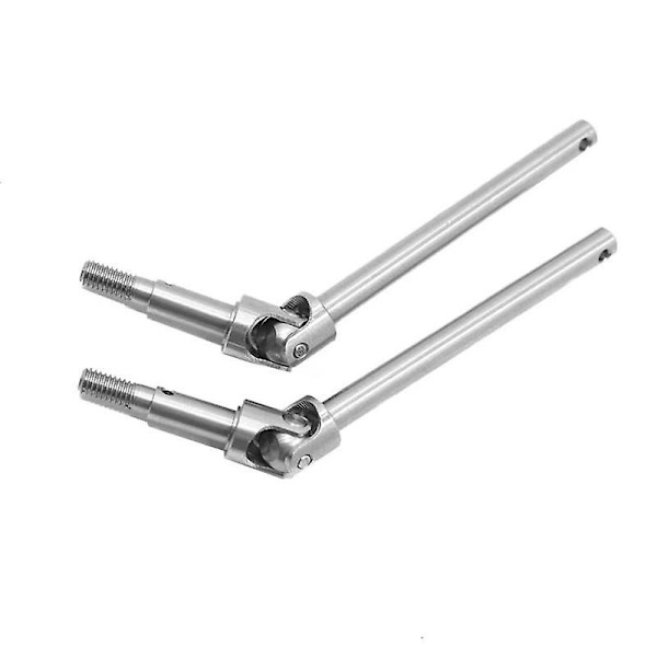 2st metall framaxel drivaxel CVD drivaxel för MN128 MN86 MN86S MN86K MN86KS MN G500 1/12 RC biluppgraderingsdelar silver