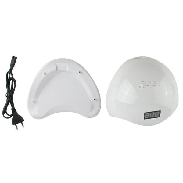 UV-lampa för Gellack - Rörelsesensor - 48 W vit white 407