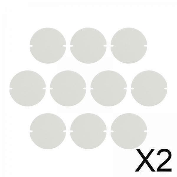 2x10 stk. Rørisoleringsmåtte til døre, rundt design, nem installation, høj