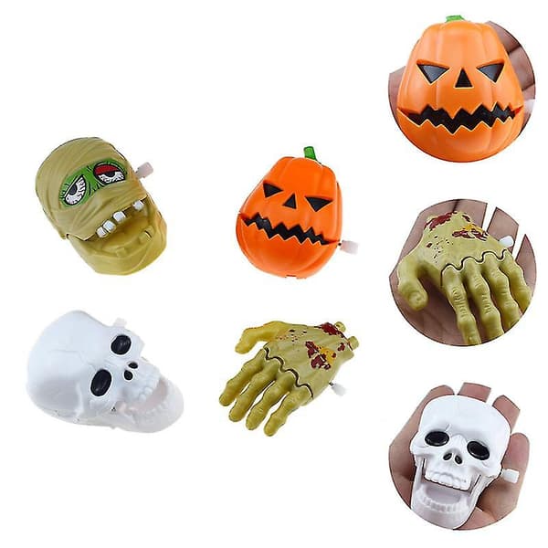 4 stk Halloween opptrekksleker