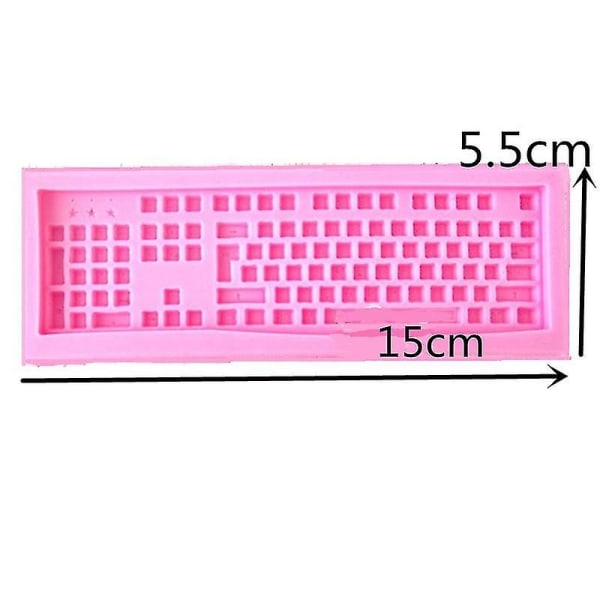 Keyboard Chokoladeform - 1 stk