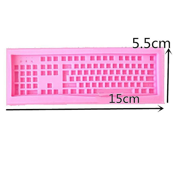 Tastatur sjokoladeform - 1 stk