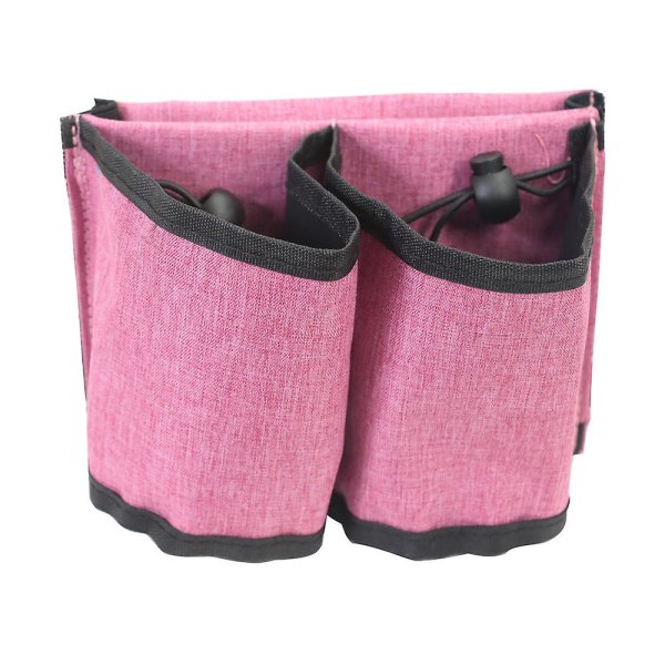 Bärbar dryckeshållare Vattenflaska Organizer Bagage Rese Mugghållare Mugghållare För Bagagehandtag Resväska Muggfäste - Förvaringsväskor rose red