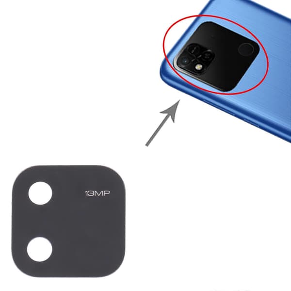 10 STK Bagkameraobjektiv til Xiaomi Redmi 10A 220233L2C