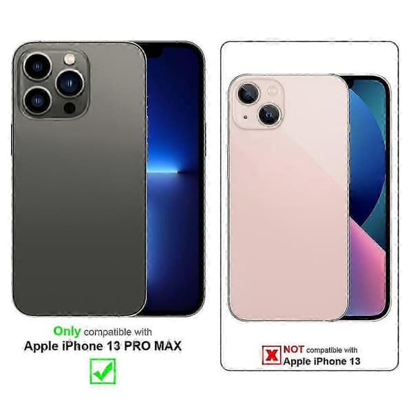 iPhone 13 PRO MAX-deksel - 3 kortspor