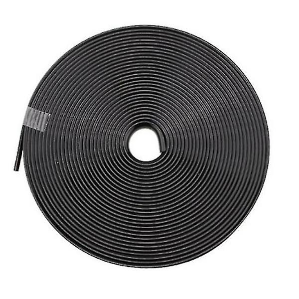 8m / Roll Rim Blades Auto Ajoneuvojen väri Pyörän Vanteet Suojat Sisustus Strip Tire Guard Line Kumi Mounding Trim Tire Guard Line black