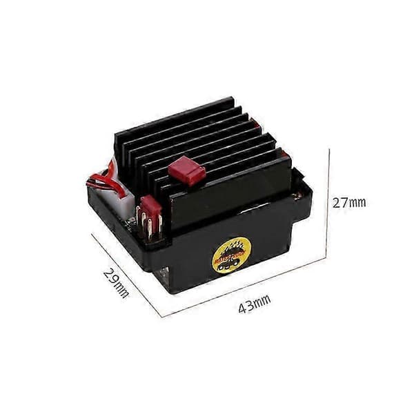 Skip og båt 6-12V børstet motorhastighetsregulator ESC 320A for RC-bil
