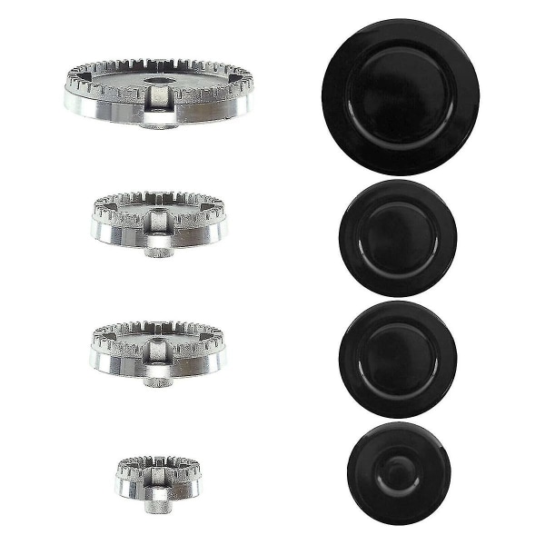 Universal Burner Crown Flame Cap Ugn Spis Häll Gas For , Flame Burner Cap Crown Passar allt mellan S-hao