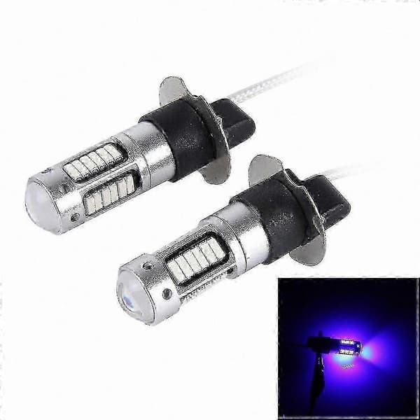 H3 LED Dimljus 10W 30 SMD-4014 för Förbättrad Synlighet Blue Light