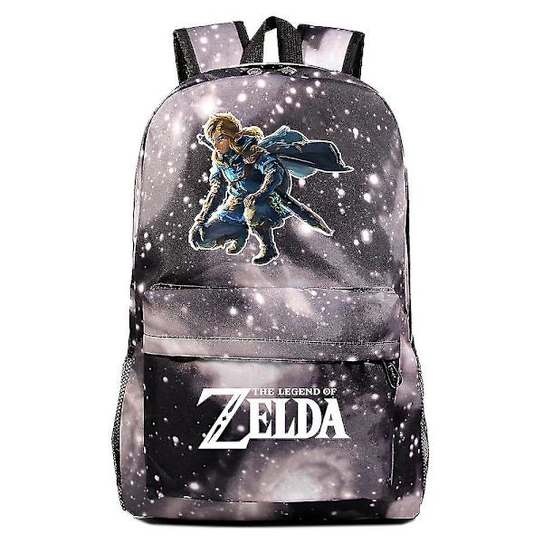 Tears Of The Game Zelda Kingdom Print Tenåring Primary and Secondary School School Bag for menn og kvinner Uformell ryggsekk 9