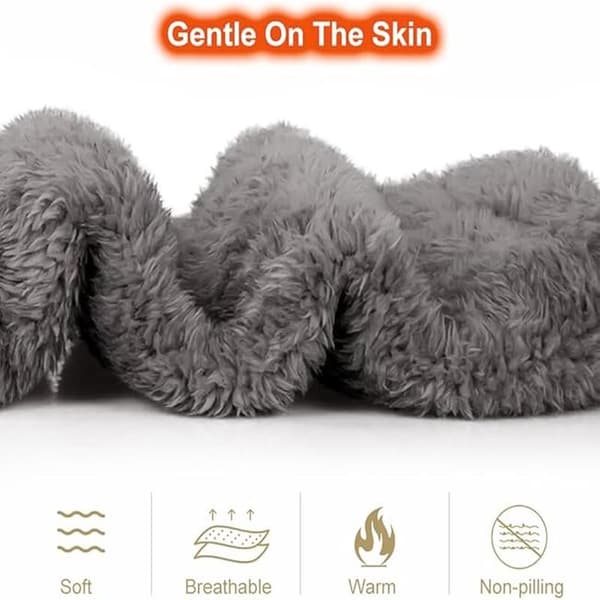 Snuggs Mysiga strømper Lårhøje Knæhøje Snuggle Paws Høje strømper grå