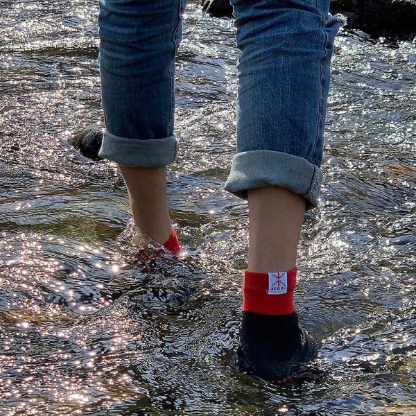 Världens mest minimalistiska skor Frigör dina fötter Högskurna tåstrumpor för strand Non 4