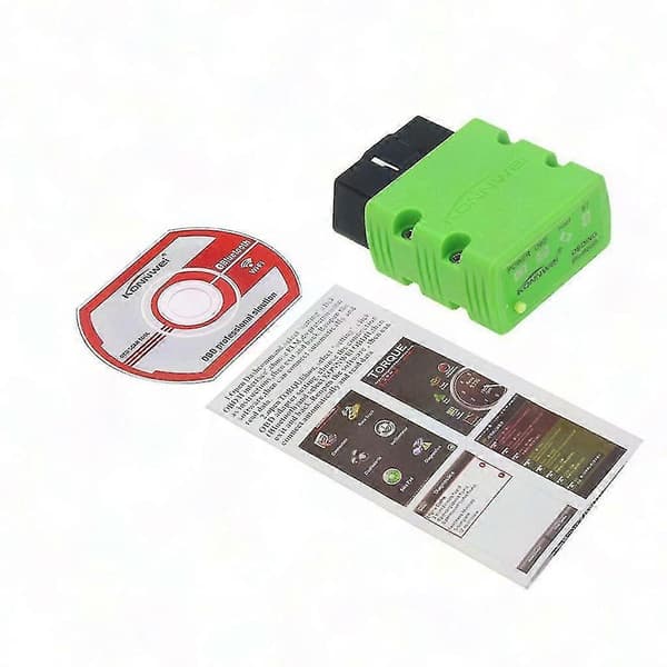 Konnwei KW902 Bluetooth 5.0 OBD2 Scanner til bildiagnose og fejlkodelæser Multicolor