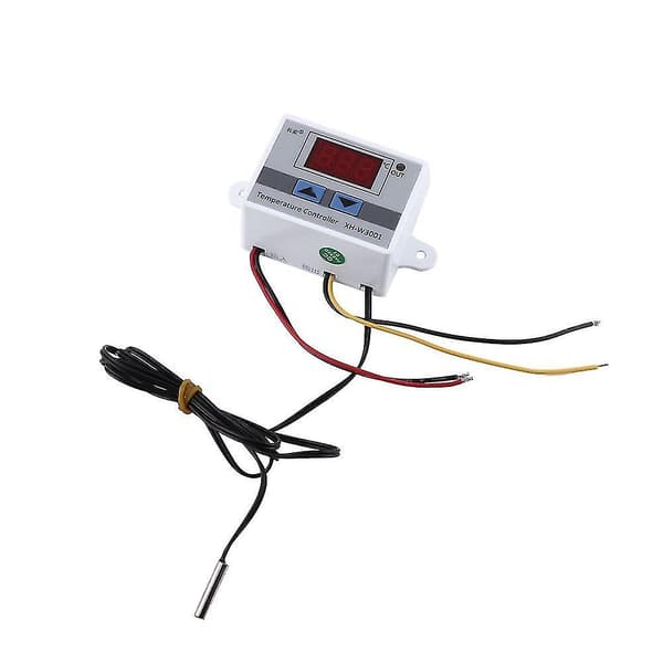 12v Digital LED Temperaturregulator Termostat Kontrollbrytare