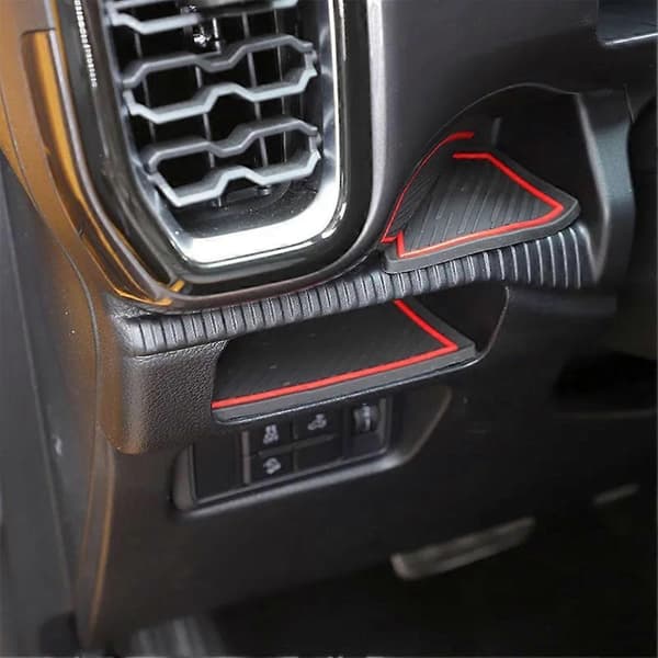 Dørspalteunderlag for Ford Ranger 2023 2024 Dørrom Kopp Midtkonsollforinger Tilbehør