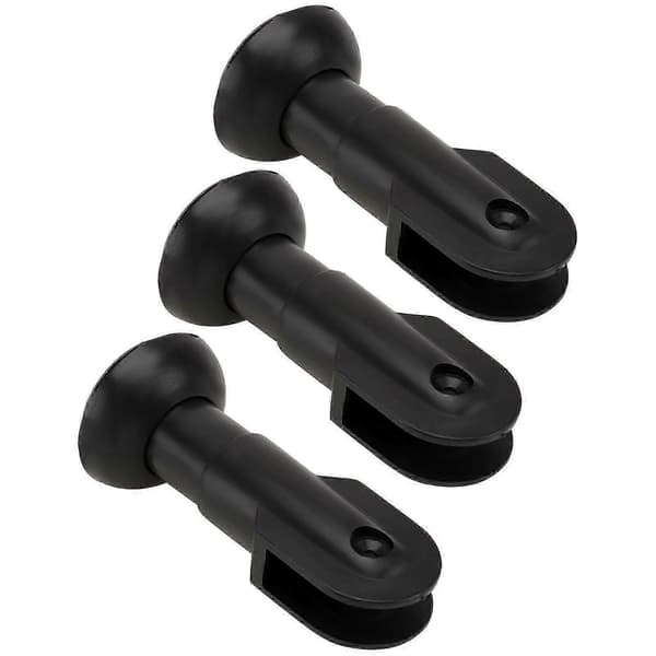 Solid toalettveggstøttekomponent, kraftig design 18 Black