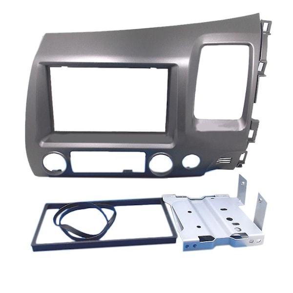 Til 2006-2011 Stereo Radio Dobbelt 2 Din Dash Kit Fascia Dash Panel Trim-rhd
