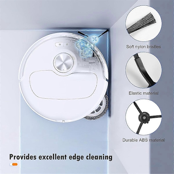 til Roborock Qrevo Master/Qrevo Slim Hoved Sidebørste Filtre Moppepude As Shown