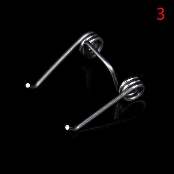 Elektrisk Push Saks Hårklipper Plastic Tong Coldless Clip Spring spring
