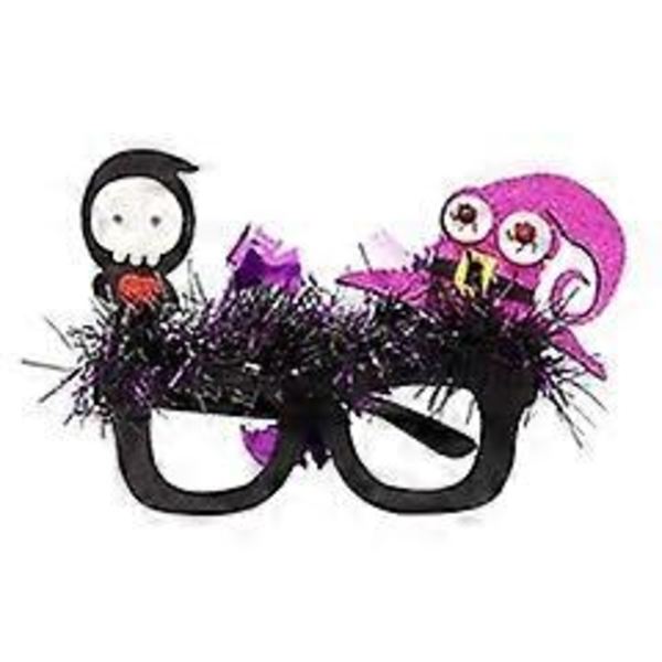 Halloween Ögonmask Non-Woven+Plast Pumpa Häxa Dödskalle Maskeradfest Vuxna Barn Ögonmas Multicolor Skull and Witch Hat