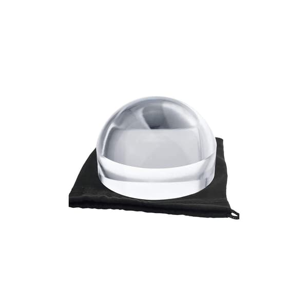 (1 STK) 8X Dome/Paperweight Magnifier with Pouch, Table Magnifier
