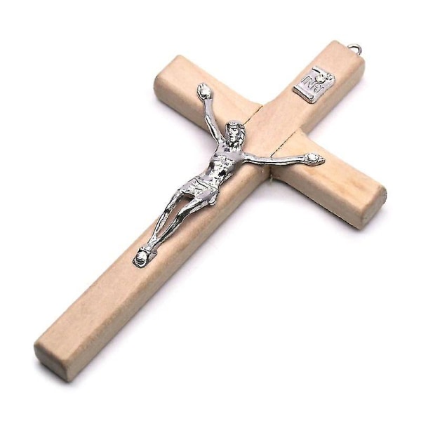 5x tre Kristus Jesus kors lidelse statue religiøs bønn krusifiks anheng