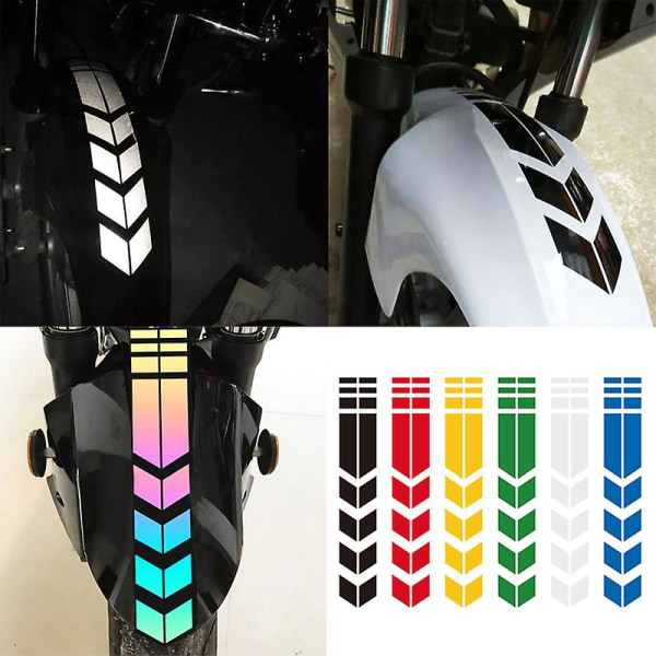 Motorsykkel Arrow Stripe Stickers | Klistremerke Motorsykkeltilbehør - Universal Laser