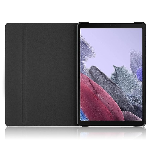 Til Samsung Galaxy Tab A7 Lite 8.7 2021 T220 / T225 Malet 360 graders rotation Tablet læderetui med holder Graffiti